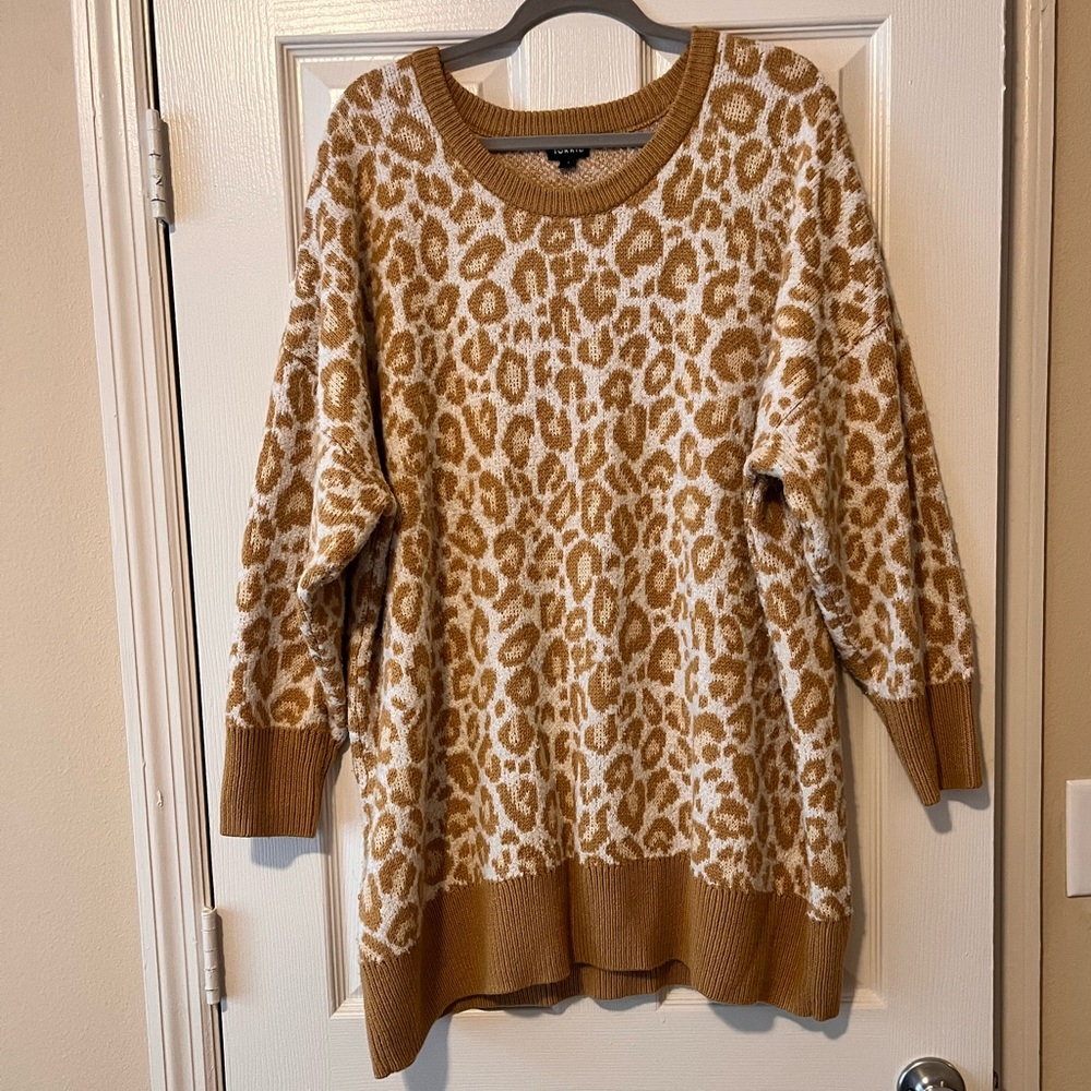 Torrid Leopard Print Sweater